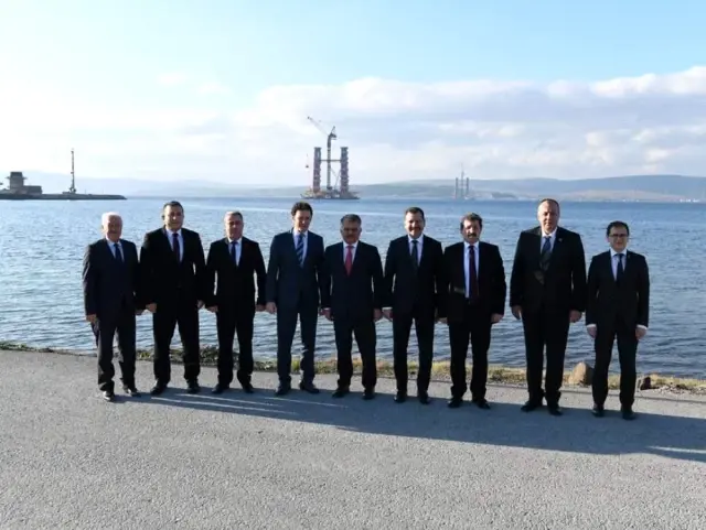Valilerden Çanakkale Köprüsü'ne ziyaret