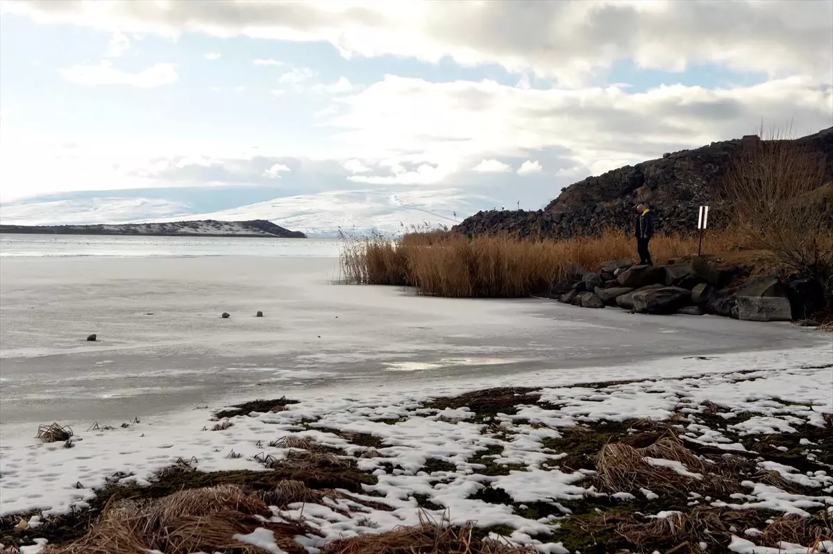 Akademisyenler Çıldır Gölü'nde artan kirliliğe teknik çalışmayla dikkati çekti