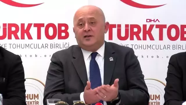 Ankara türktob başkanı akcan sertifikalı olmayan tohumun ticaretine karşıyız