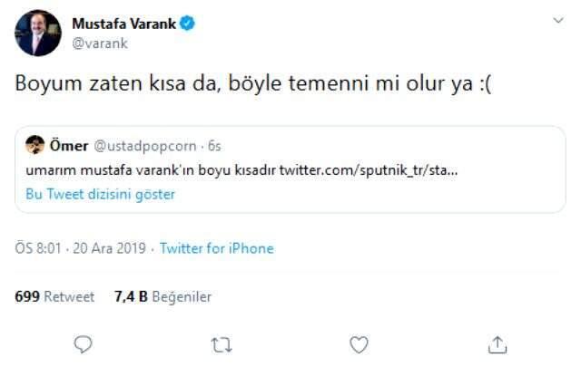 Bakan Varank'tan yerli oto yorumuna esprili yanıt: Böyle temenni mi olur
