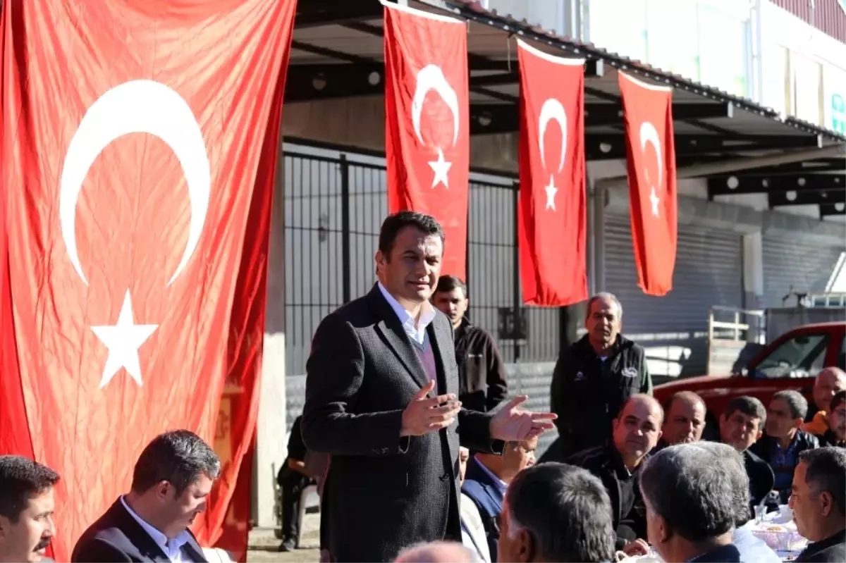 Başkan Ulutaş sanayi esnafıyla kahvaltıda buluştu