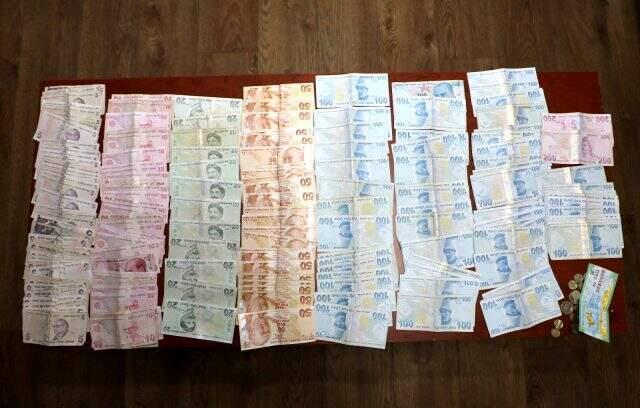 Dilencinin üzerinden çıkan para miktarı şoke etti
