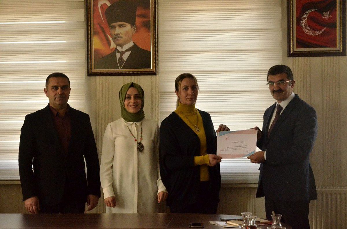 Erzurum'da başarılı kreşler ödüllendirildi