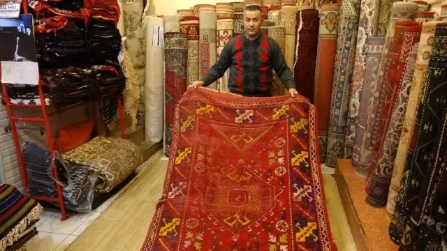 (Özel) 5 asırlık göz nuru; Çanakkale halısı (Özel) 5 asırlık göz nuru; Çanakkale halısı