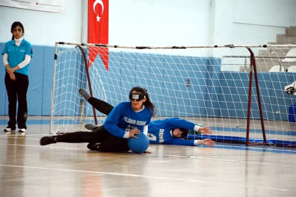Sinop'ta goalball müsabakaları sona erdi