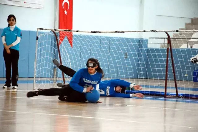 Sinop'ta goalball müsabakaları sona erdi Sinop'ta goalball müsabakaları sona erdi