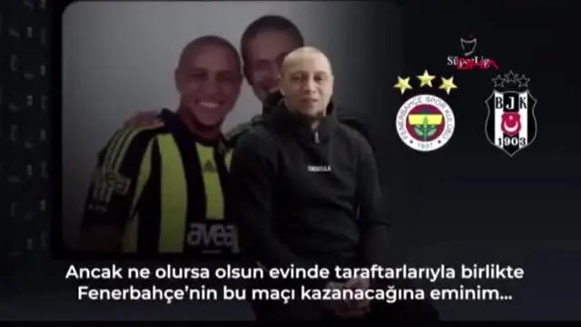 Spor roberto carlos: fenerbahçe'nin beşiktaş'ı yeneceğinden eminim Spor roberto carlos: fenerbahçe'nin beşiktaş'ı yeneceğinden eminim