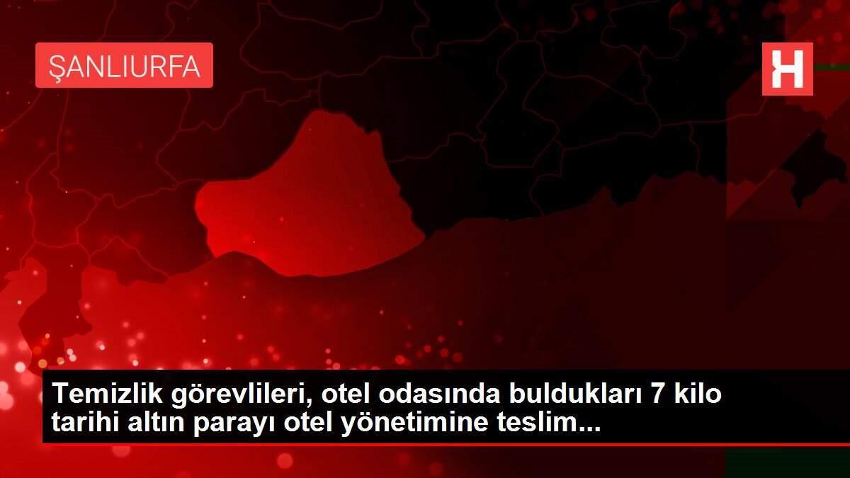 Temizlik görevlileri, otel odasında buldukları 7 kilo tarihi altın parayı otel yönetimine teslim...