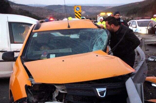 Yolu kısaltmak isteyen taksici canından oldu