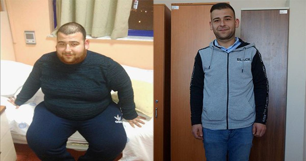 En büyük hayali için 110 kilo verdi