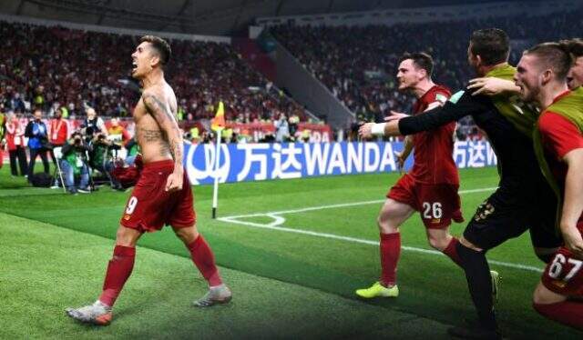 Kupayı getiren gol Firmino'dan! Liverpool dünyanın en büyüğü oldu