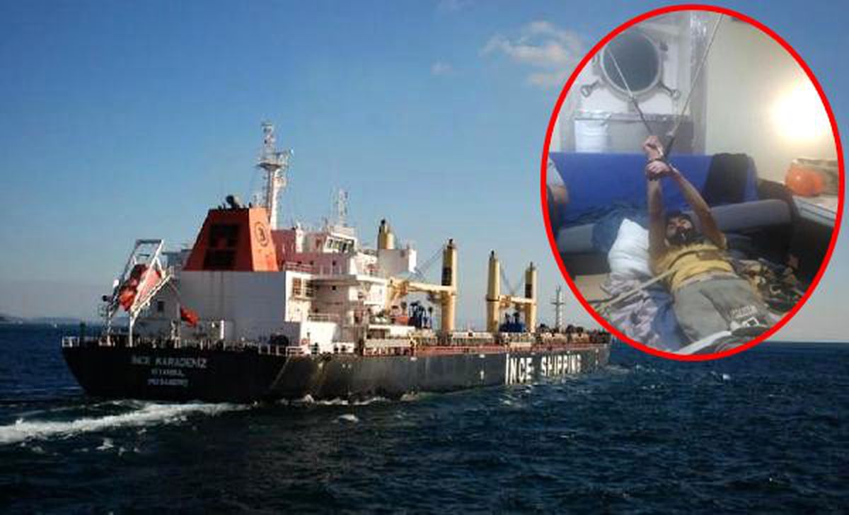 Okyanustaki Türk gemisinde dehşet: 1 ölü, 2 yaralı