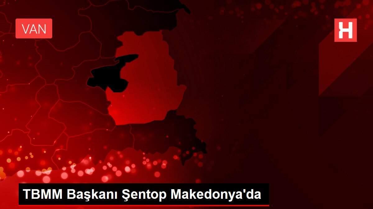 TBMM Başkanı Şentop Makedonya'da