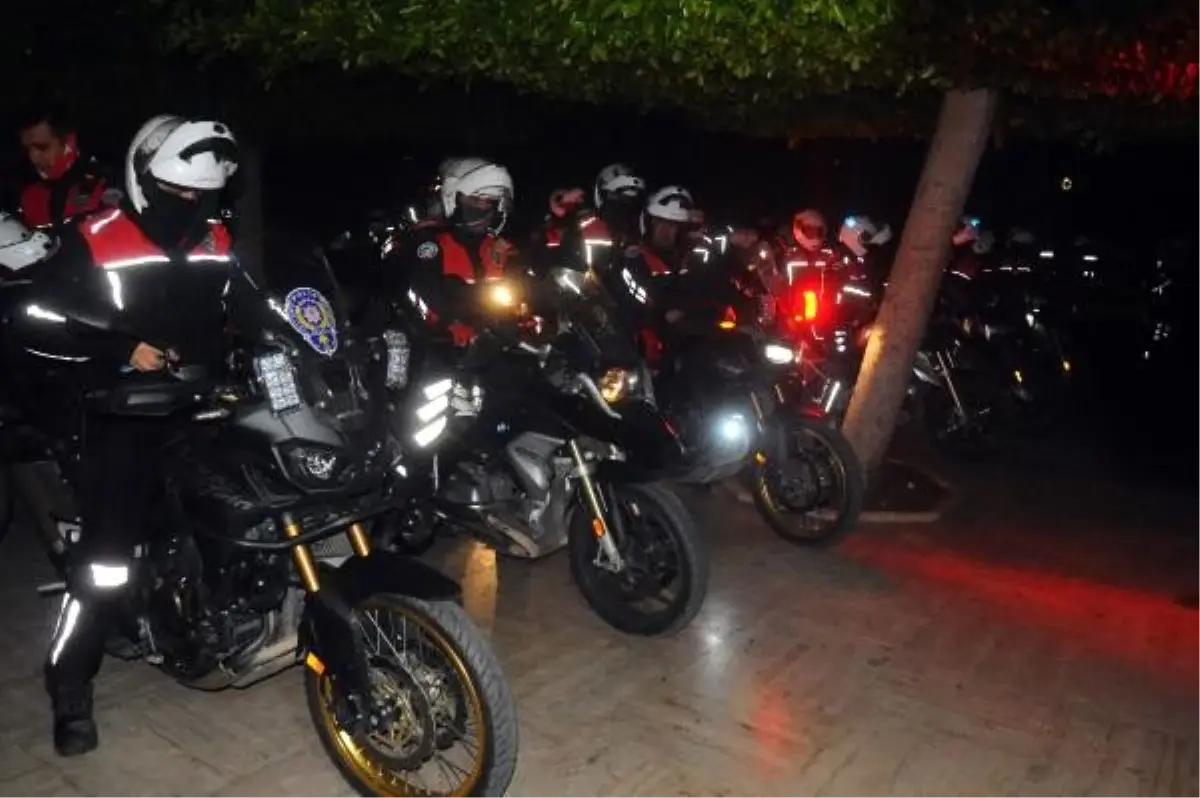 Adana'da hava destekli asayiş uygulaması