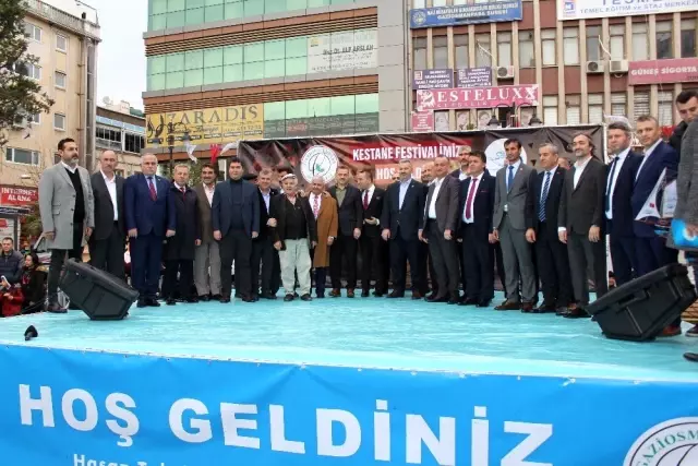 Gaziosmanpaşalılar kestaneye doydu Gaziosmanpaşalılar kestaneye doydu