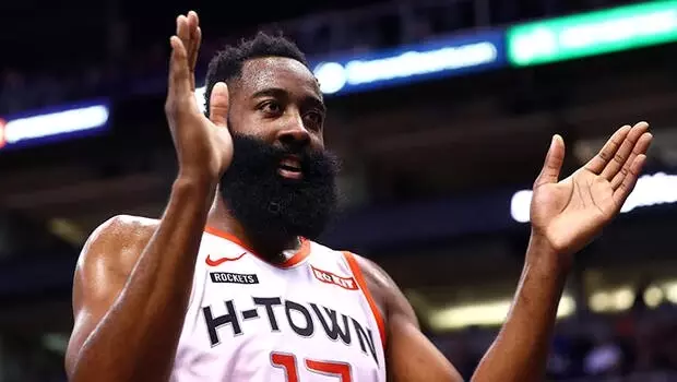 James Harden alev aldı! James Harden alev aldı!