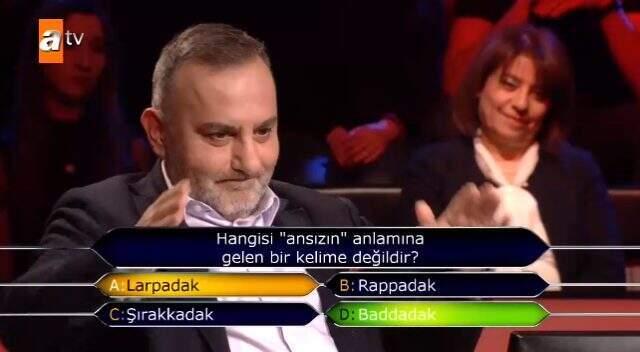 Kim Milyoner Olmak İster'de kendinden emin yarışmacı ikinci soruda elendi