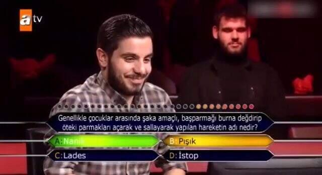 Kim Milyoner Olmak İster'de kendinden emin yarışmacı ikinci soruda elendi