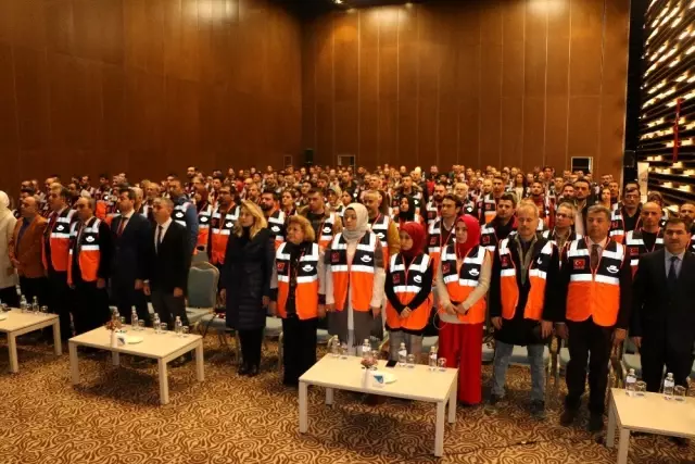 Konya'da AFAD, gönüllüleriyle buluştu Konya'da AFAD, gönüllüleriyle buluştu