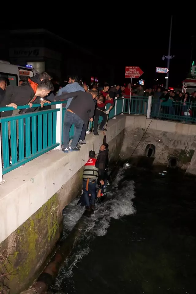 Muğla�da su kanalına düşen kişi öldü Haberler