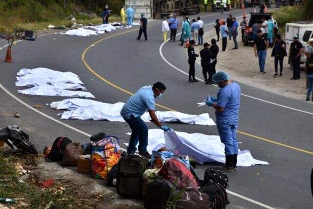 Orta Amerika ülkesi Guatemala'da katliam gibi kaza! 20 ölü, 12 yaralı