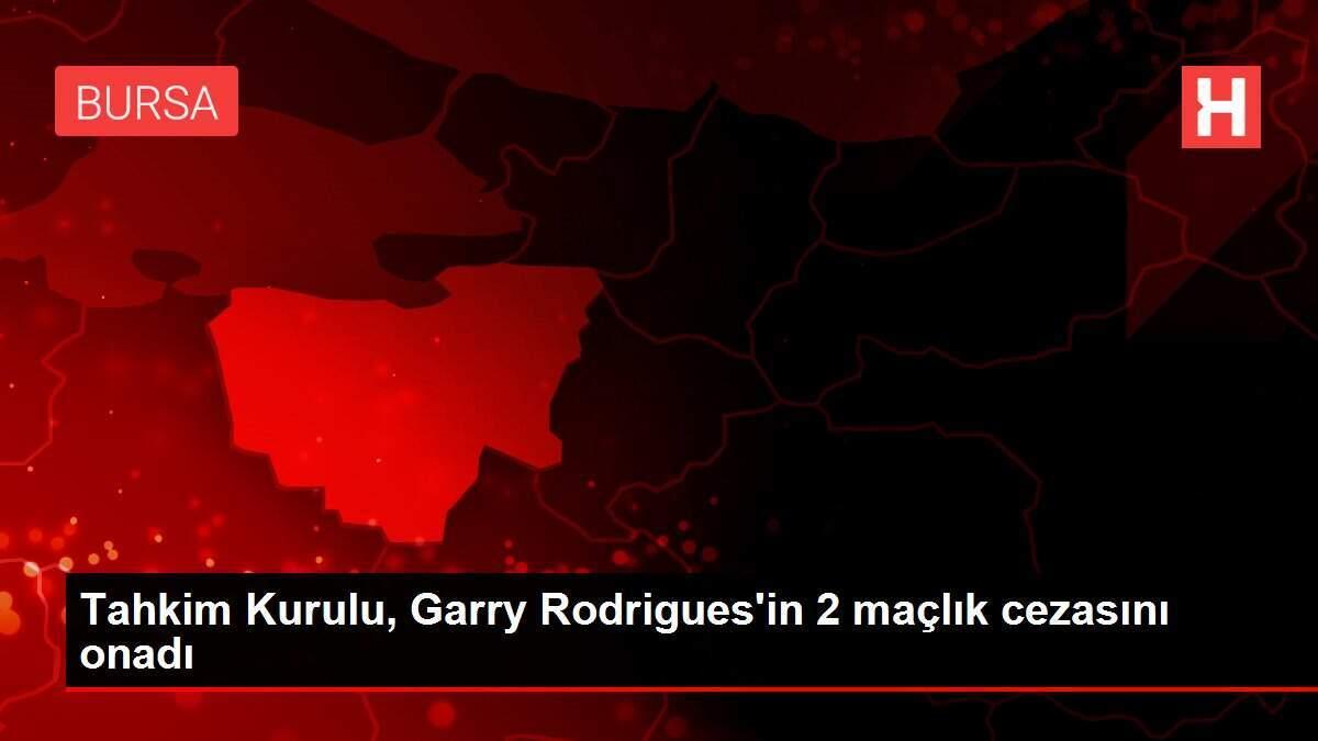 Tahkim Kurulu, Garry Rodrigues'in 2 maçlık cezasını onadı