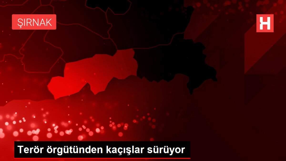 Terör örgütünden kaçışlar sürüyor