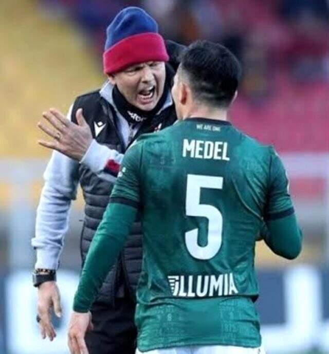 Gary Medel, hocası Mihajlovic ile tartıştı!