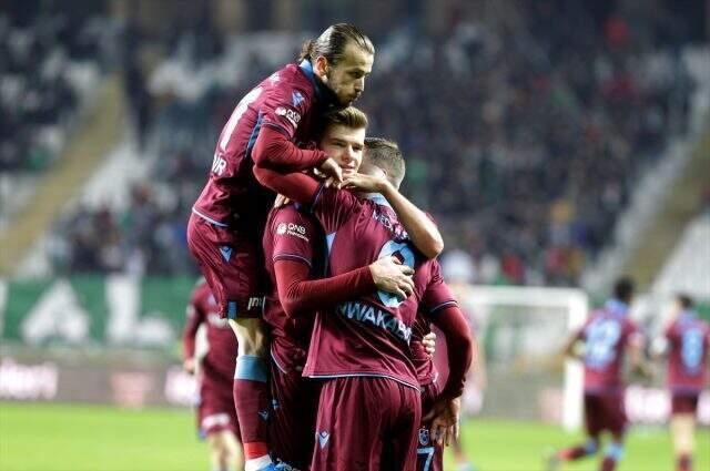 Trabzonspor, Konyaspor'u 1-0 yendi