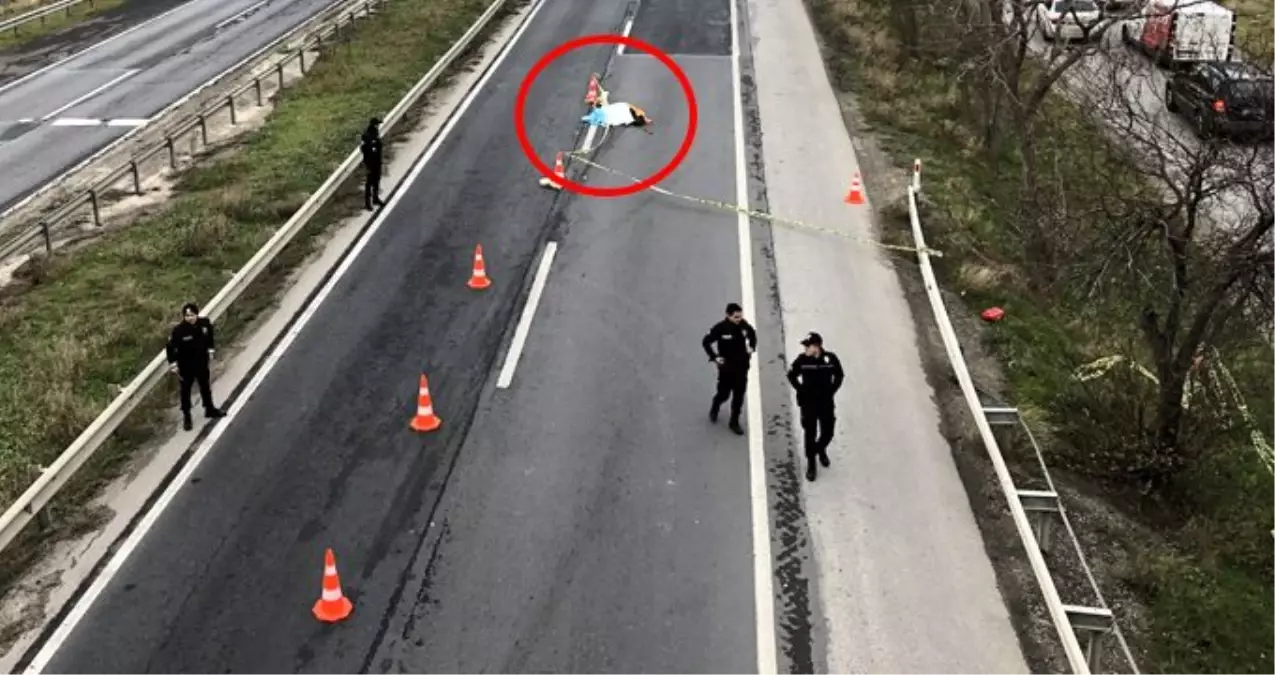 Üst geçidi kullanmayan kadın, feci şekilde can verdi