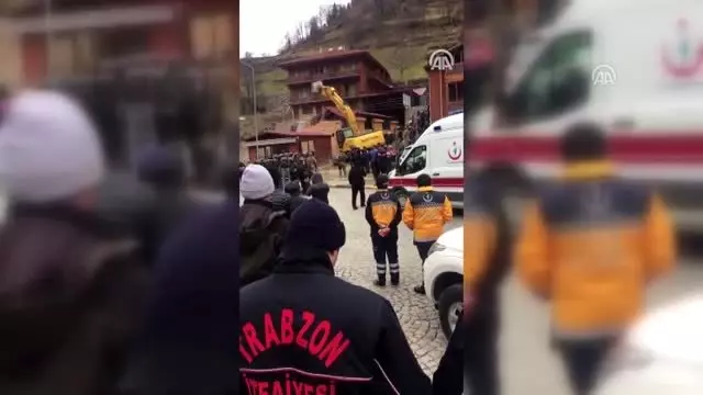 Uzungöl’de kaçak binaların yıkımına başlandı