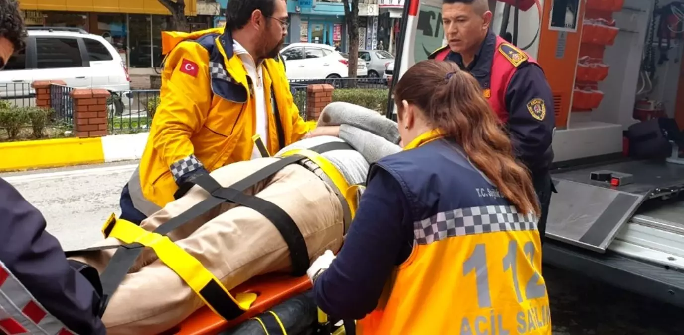 Anten yüzünden çatıdan düştü