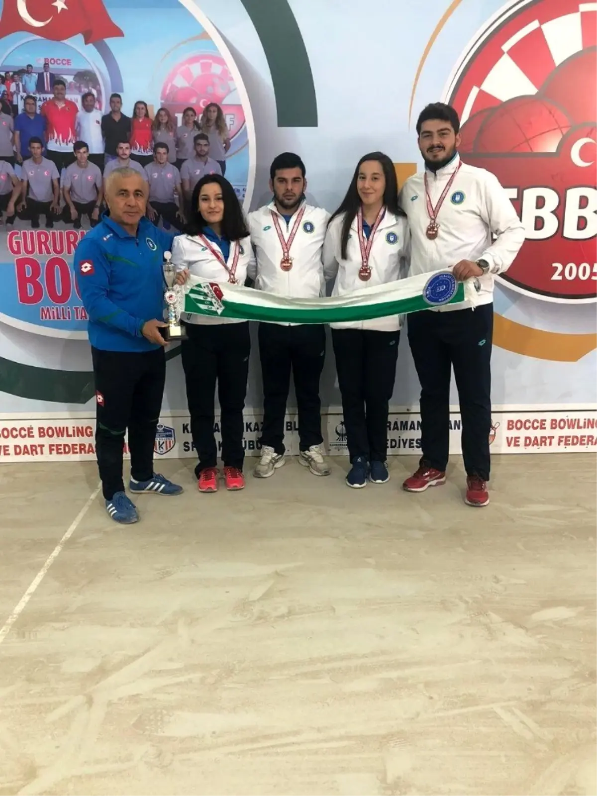 Bursa Büyükşehir Belediyesi Bocce takımı 2.Lig'de