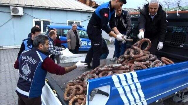 İstanbul'da küflenmiş sucuklarla yakalanan kişiye 23 bin lira ceza kesildi