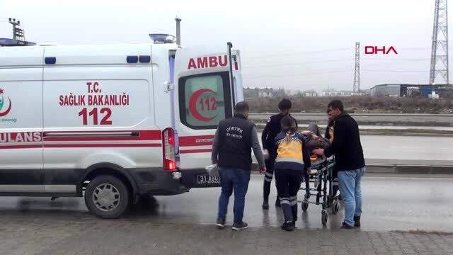 Otostop çekip bindiği kamyonet kaza yapınca canından oluyordu