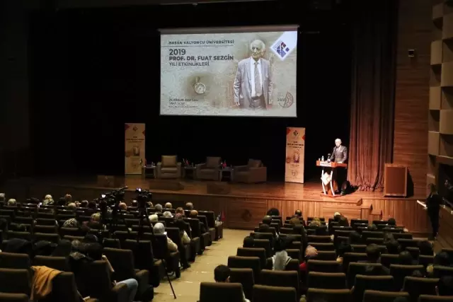 Prof. Dr. Fuat Sezgin, HKÜ'de düzenlenen etkinlikle anıldı