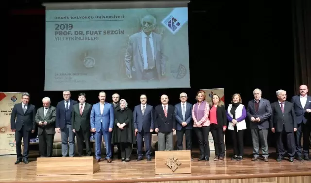 Prof. Dr. Fuat Sezgin, HKÜ'de düzenlenen etkinlikle anıldı