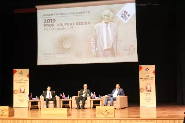 Prof. Dr. Fuat Sezgin, HKÜ'de düzenlenen etkinlikle anıldı