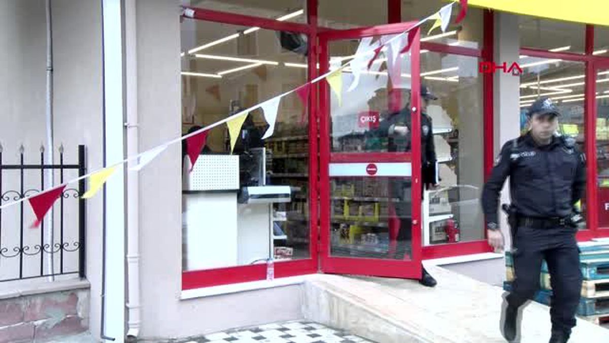 Ümraniye'de silahlı market soygunu