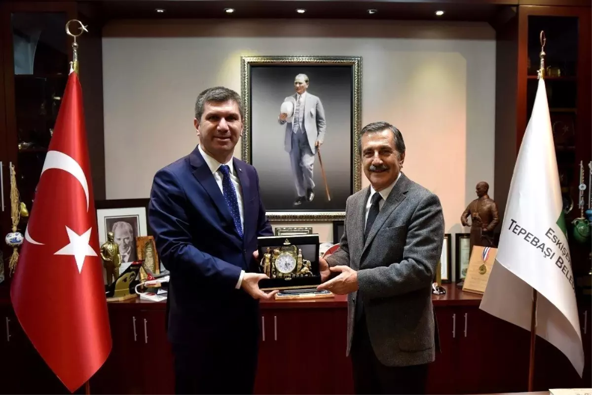 Başkan Ataç, Burdur Belediye Başkanı Ercengiz'i ağırladı