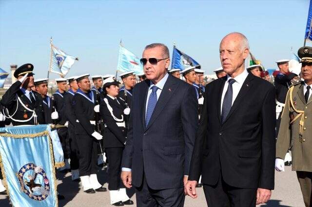 Cumhurbaşkanı Erdoğan, Tunus Cumhurbaşkanı Said'le görüştü