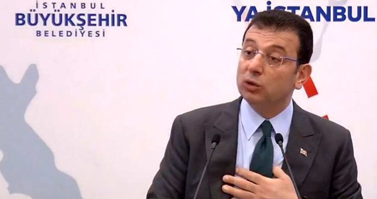 İmamoğlu'ndan 'Muhalefet parti lideri gibi davranıyorsunuz' diyen muhabire bomba yanıt