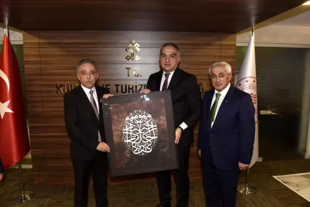 Kültür ve Turizm Bakanlığında, Konya projeleri konuşuldu Kültür ve Turizm Bakanlığında, Konya projeleri konuşuldu