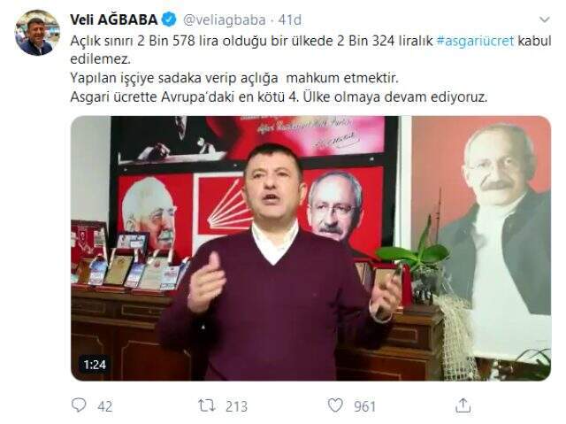 Asgari ücret rakamına muhalefet partilerinden ilk tepki: Kabul edilemez