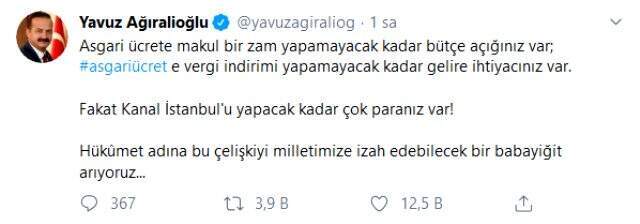 Asgari ücret rakamına muhalefet partilerinden ilk tepki: Kabul edilemez