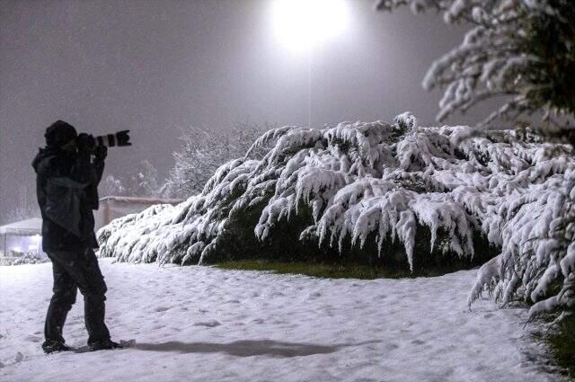 Başkent beyaza büründü! Kartpostallık manzaralar ortaya çıktı