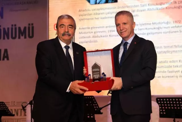 Gaziantep'e değer katanlar ödüllendirildi