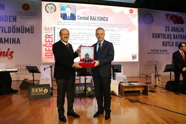 Gaziantep'e değer katanlar ödüllendirildi