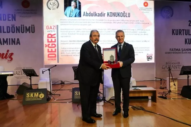 Gaziantep'e değer katanlar ödüllendirildi