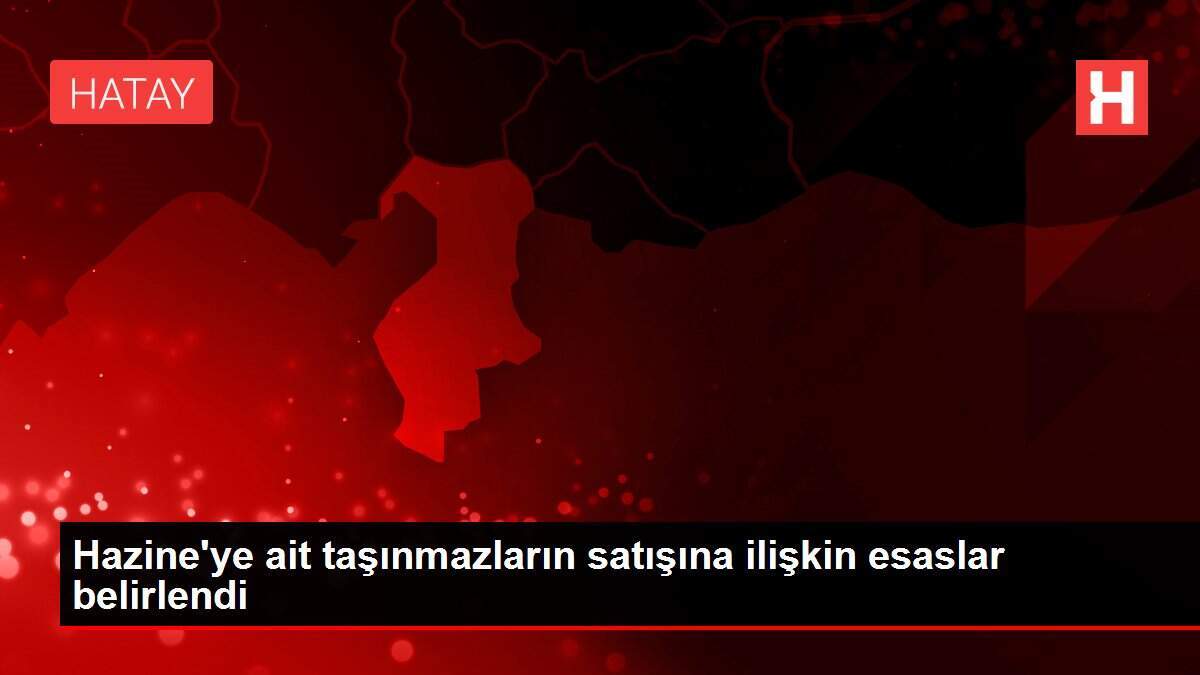 Hazine'ye ait taşınmazların satışına ilişkin esaslar belirlendi